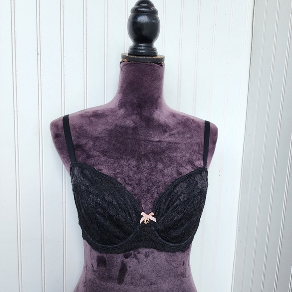 Victoria's Secret Other - NWT Victoria's Secret Body By Victoria Unlined Demi Bra Black 34D